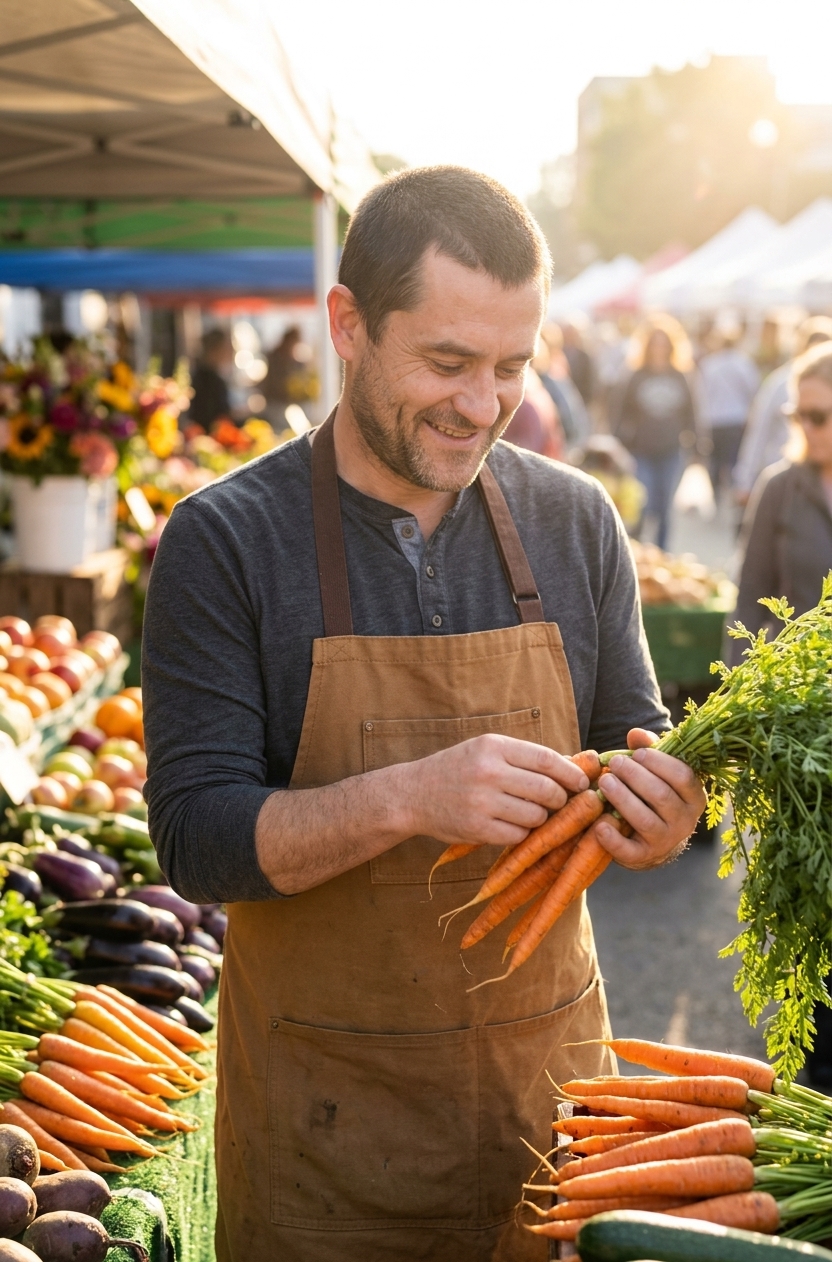 Lary wybiera sk&lstrok;adniki na targu o &sacute;wicie