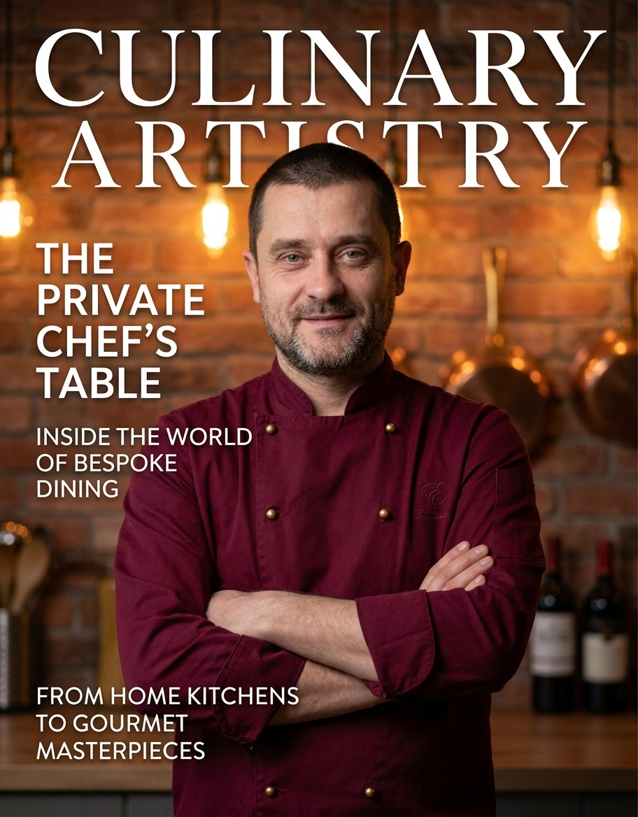 Kamil Lary Kulesza &mdash; Prywatny Szef Kuchni, portret